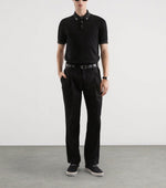 Silk Backstitched Polo Shirt