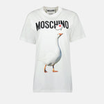 Goose Logo Cotton T-Shirt