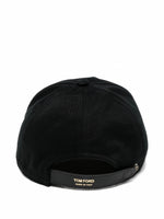 Canvas Baseball Cap with Tonal TF Embroidery