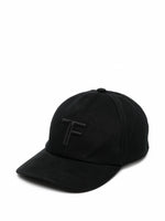 Canvas Baseball Cap with Tonal TF Embroidery