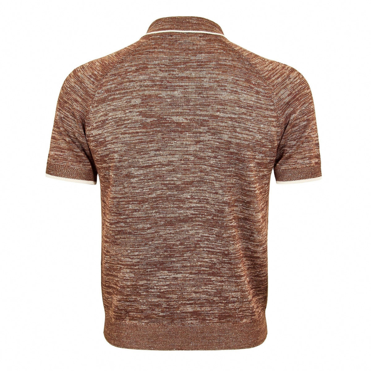 Men's Knitted Short Sleeve Polo Shirt