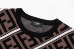 Luxury Monogram Knit Sweater – Unisex