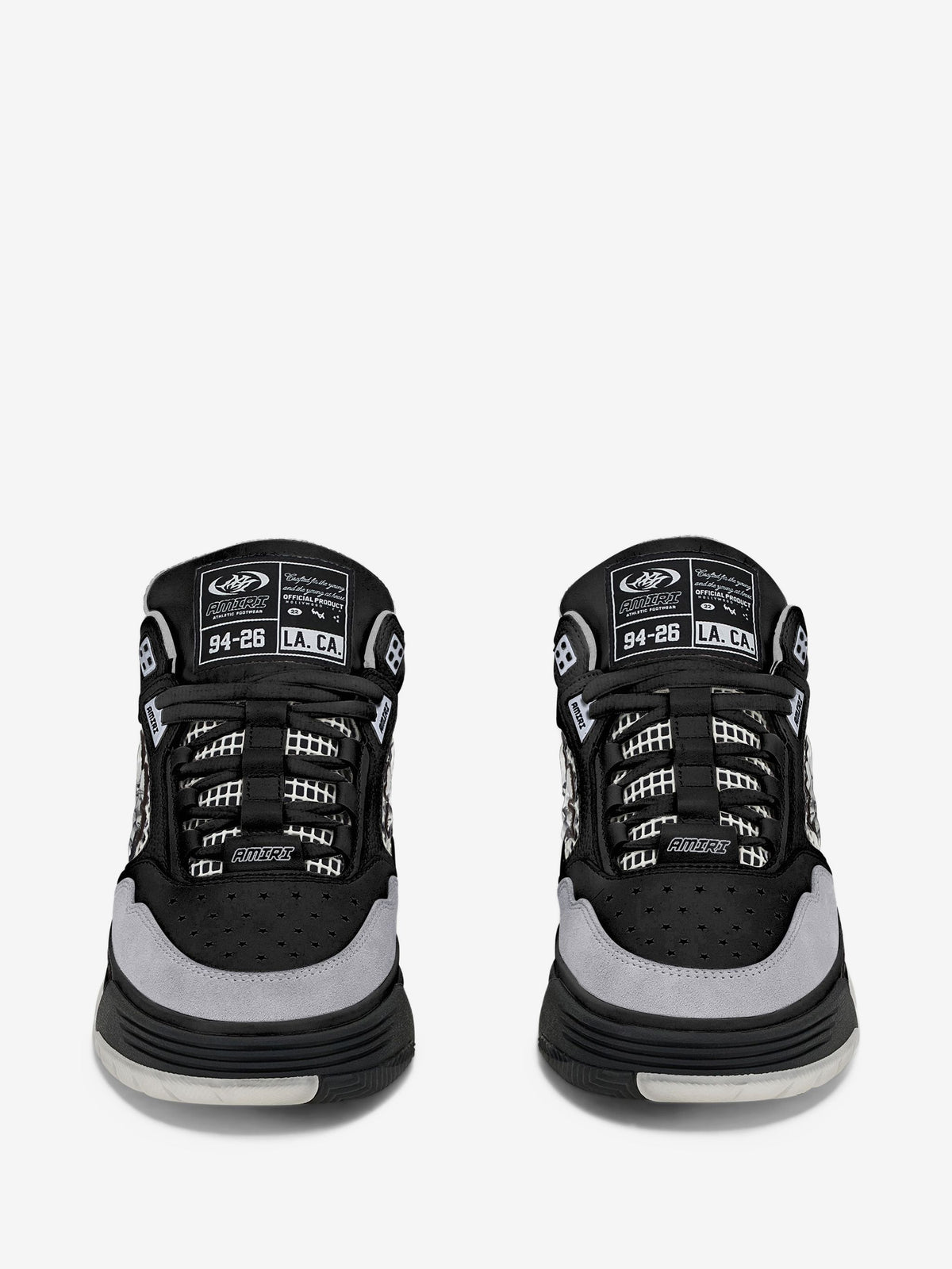 MA-94 Panelled Mesh-Detail Sneakers