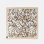 Animal Print Scarf – Beige