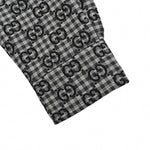 GG Gingham Check Flannel Shirt