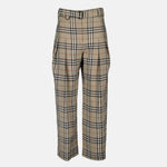 Vintage Check Tailored Trousers