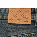 Classic Indigo Denim Jeans with Embroidered Back Pocket