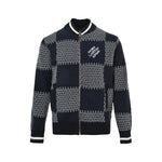 Damier Quilted Cotton Bomber