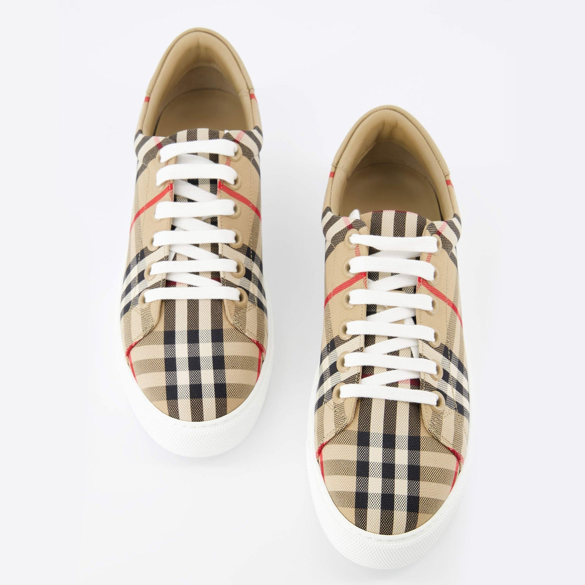 Checked Sneakers