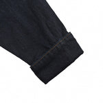 Triangle Logo Back Denim Shirt Jacket