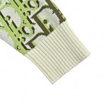 Oblique Jacquard Wool Blend Crewneck