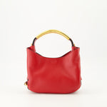 Leather Top Handle Bag