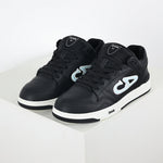 B57 Low-Top Sneaker – Black with Ice Blue CD Signature