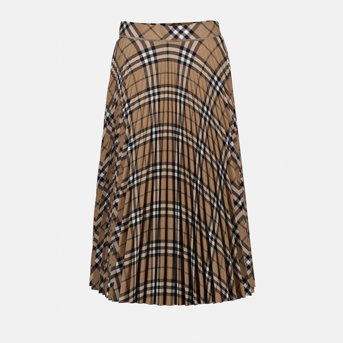 Checked Skirt