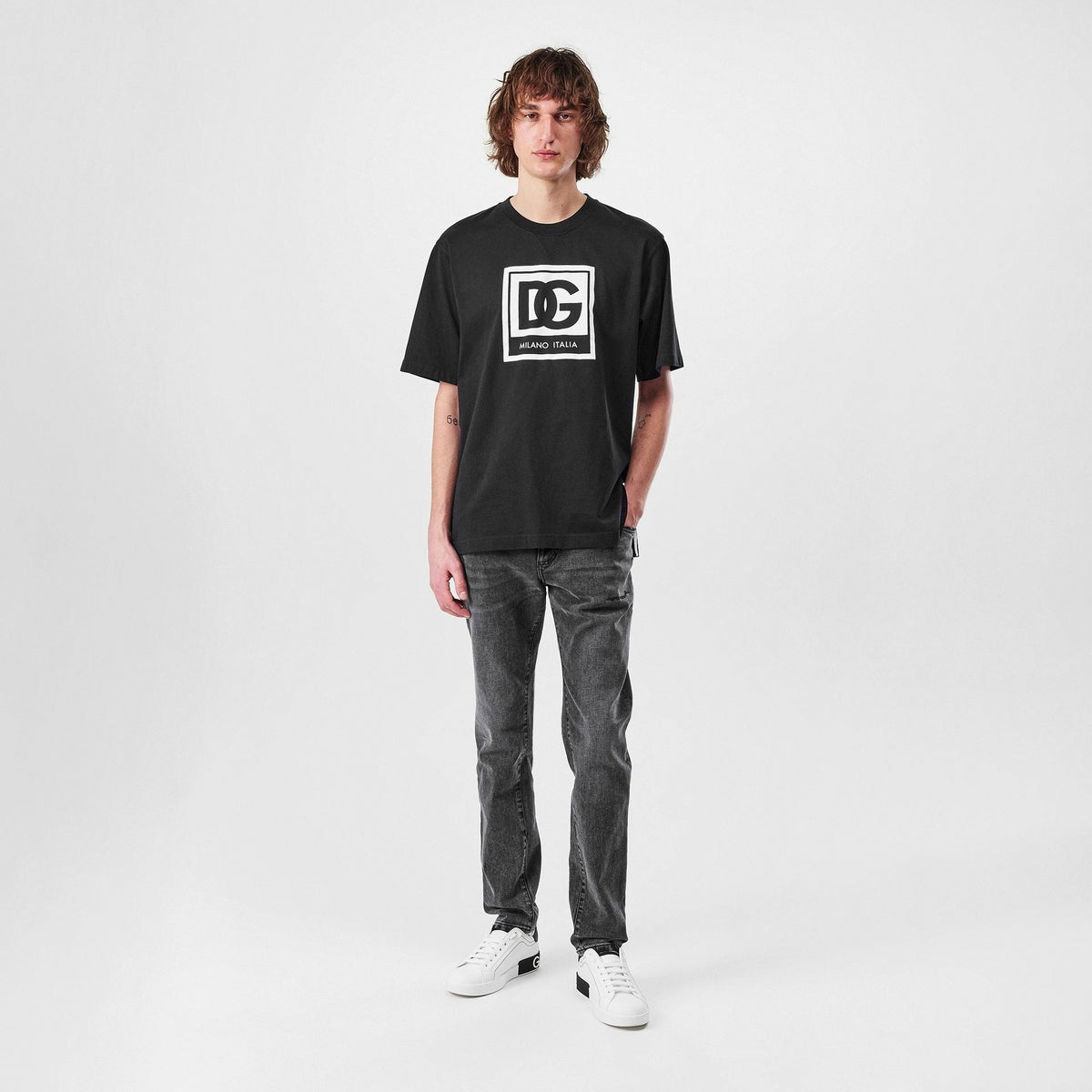 DG Box Logo Cotton T-Shirt
