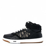 B27 Mid-Top Sneaker — Black Oblique
