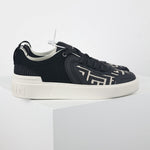 B-Court Sneakers in Black & Ivory Monogram