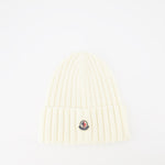 Ribbed Knit Beanie with Logo