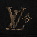 Reversible Monogram Wool Zip Hoodie – Black & Brown Edition