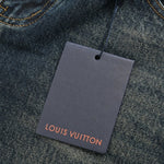 Classic Indigo Denim Jeans with Embroidered Back Pocket
