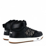 B27 Mid-Top Sneaker — Black Oblique