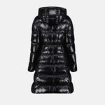 Glossy Long Puffer Coat