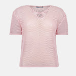 Cotton Mesh Top