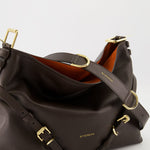 Voyou Shoulder Bag – Dark Brown