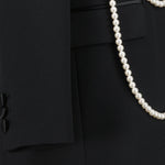 Blazer with Pearls