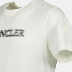 White Blurred Logo T-Shirt