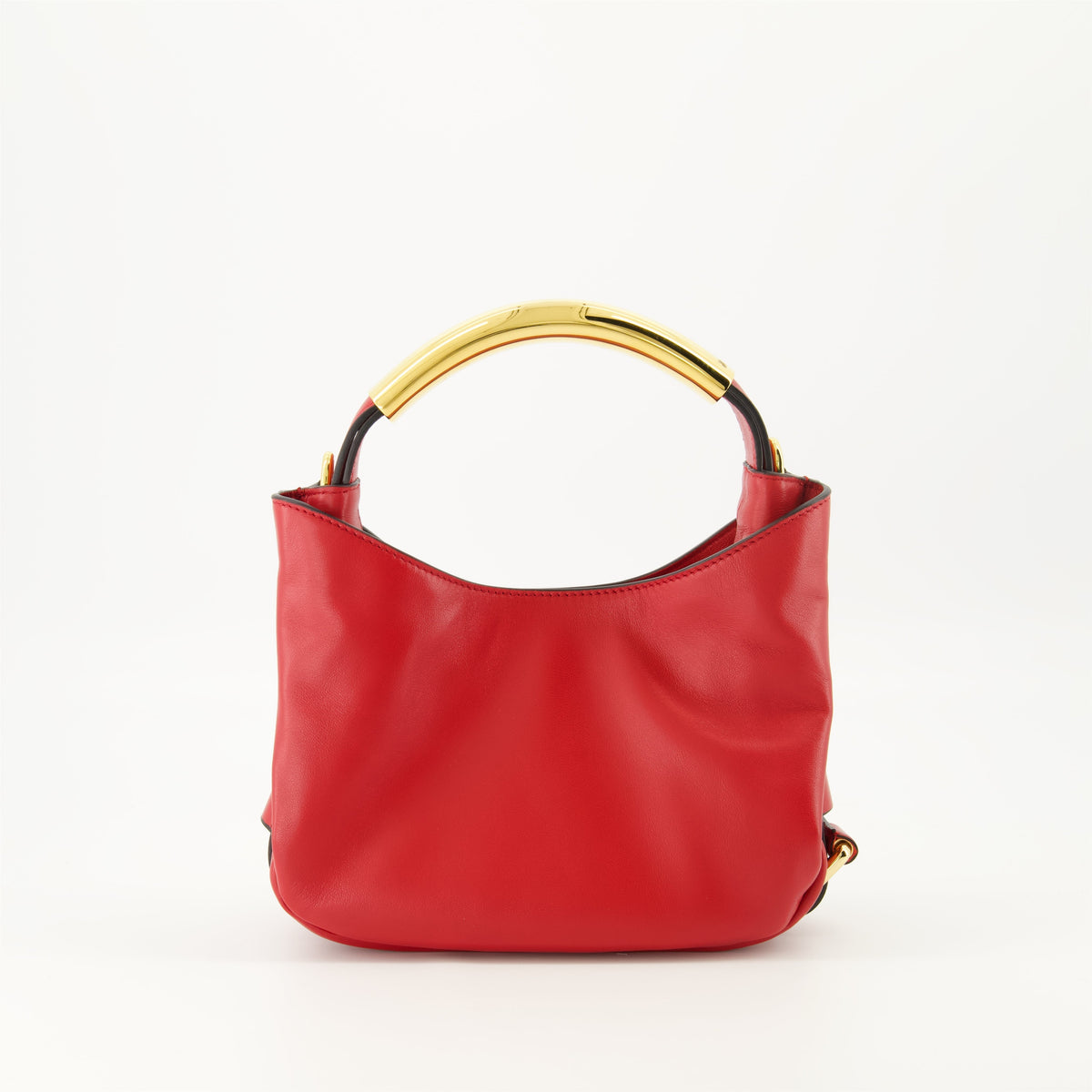 Leather Top Handle Bag