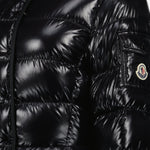 Glossy Hooded Puffer Jacket