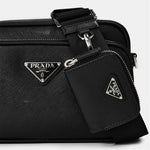 Men's Cross Body Bags Black