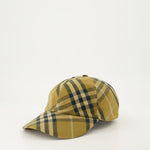 Vintage Check Baseball Cap
