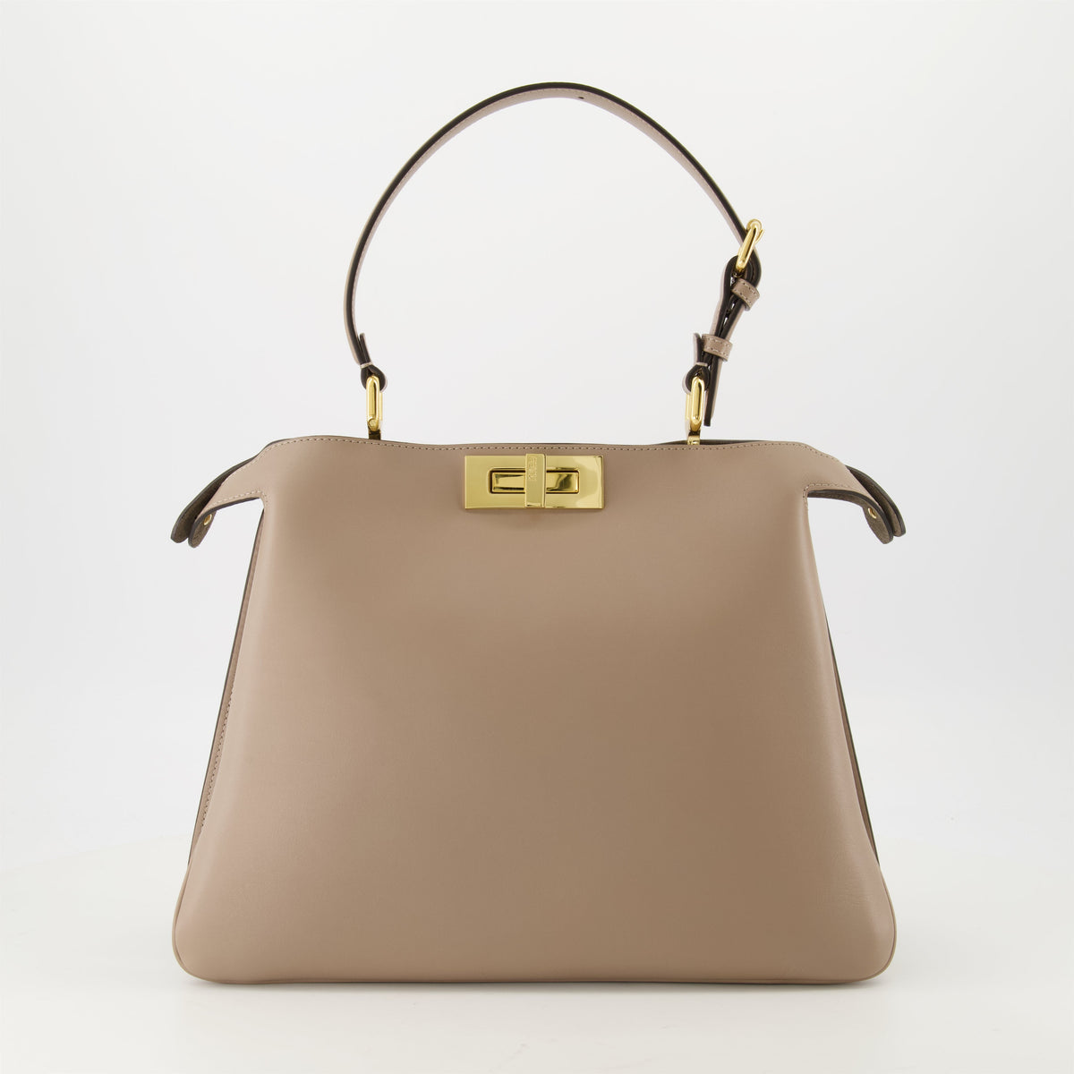 Peekaboo ISeeU Medium – Beige Leather