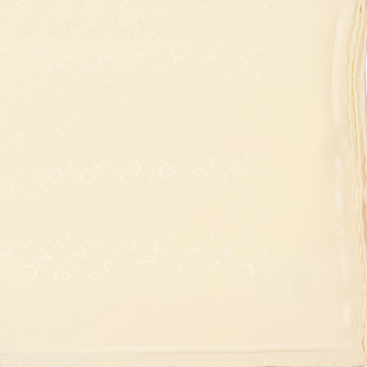 Monogram Scarf – Beige