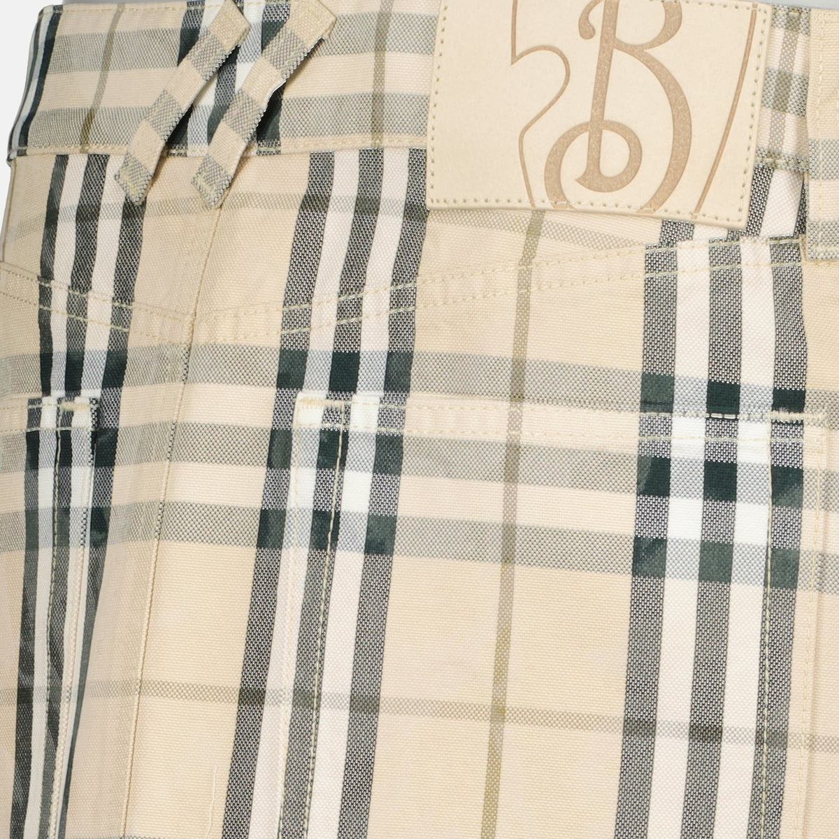 Mini Check Skirt