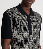 PB Labyrinth Knitted Polo Shirt