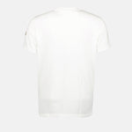 Printed T-Shirt White Felt Logo
