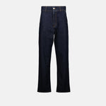 Straight-Leg Denim Jeans