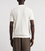 Men's Cotton Quarter-Zip Polo Shirt