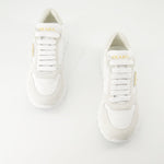 White Runner Sneakers