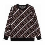 Luxury Monogram Knit Sweater – Unisex