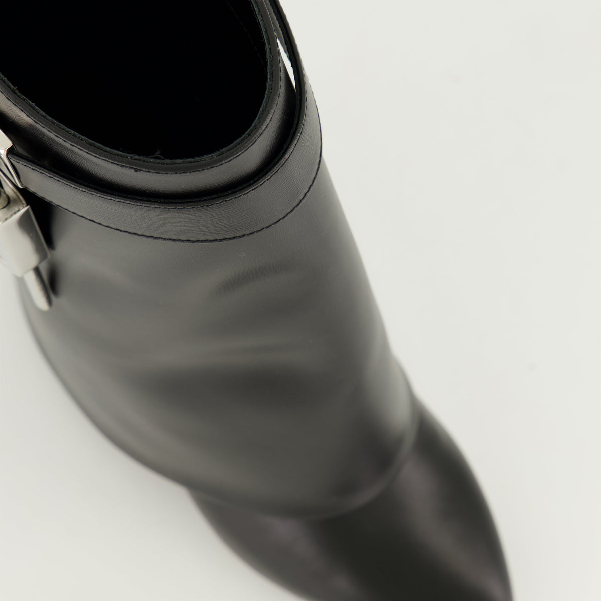 Shark Lock Wedge Boots