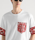 D&G Cotton Silk Majolica Print T-Shirt