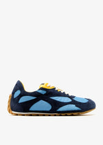 Orbit Flash Sneakers in Navy, Light Blue & Yellow