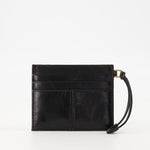 Leather Card Holder with Strap