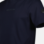 Navy Blue Logo Lettering T-Shirt