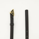 Saffiano Leather Belt