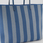 Striped Canvas Tote